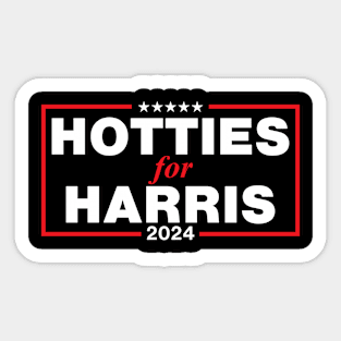 Hotties For Harris Sticker